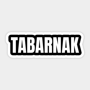 Tabarnak Sticker